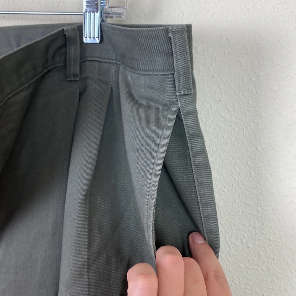 Flyers | Green Cotton Dress Pant Trousers Men's 42x30